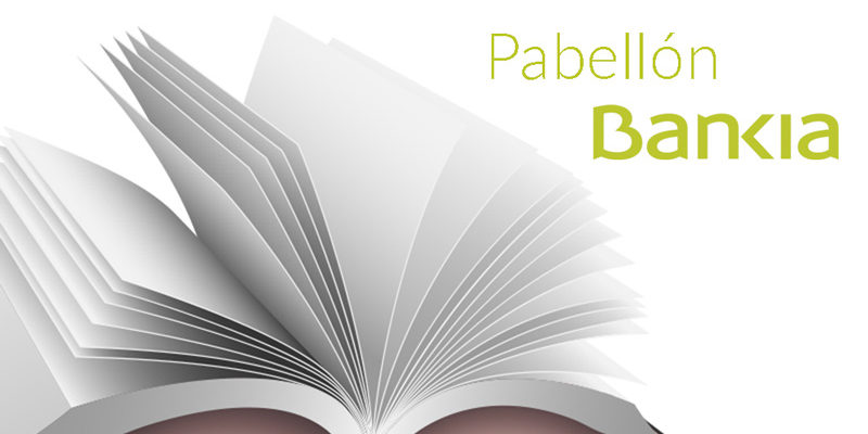 Actividades en el pabellón de Bankia de la Feria del Libro de Madrid