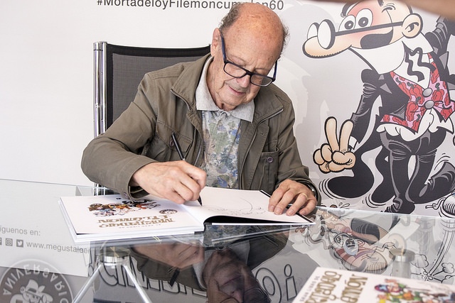 Ibáñez en la Feria del Libro de Madrid