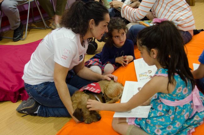 Taller de lectura con perros