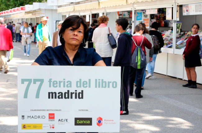 Isolda Arita en la Feria del Libro de Madrid