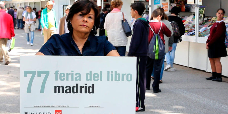 Isolda Arita en la Feria del Libro de Madrid