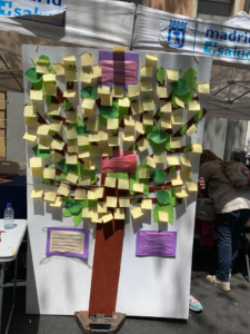 El árbol del bienestar: los LIBROS que me cuidan. Madrid Salud @ Carpa Multiusos