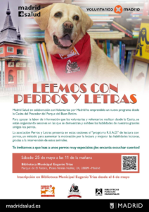 'Leemos con perros y letras'. Voluntarios por Madrid @ Carpa Multiusos