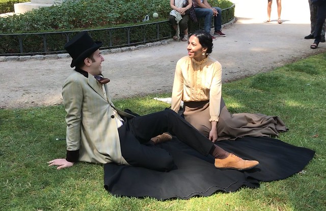 'La desheredada' de Galdós en El Retiro