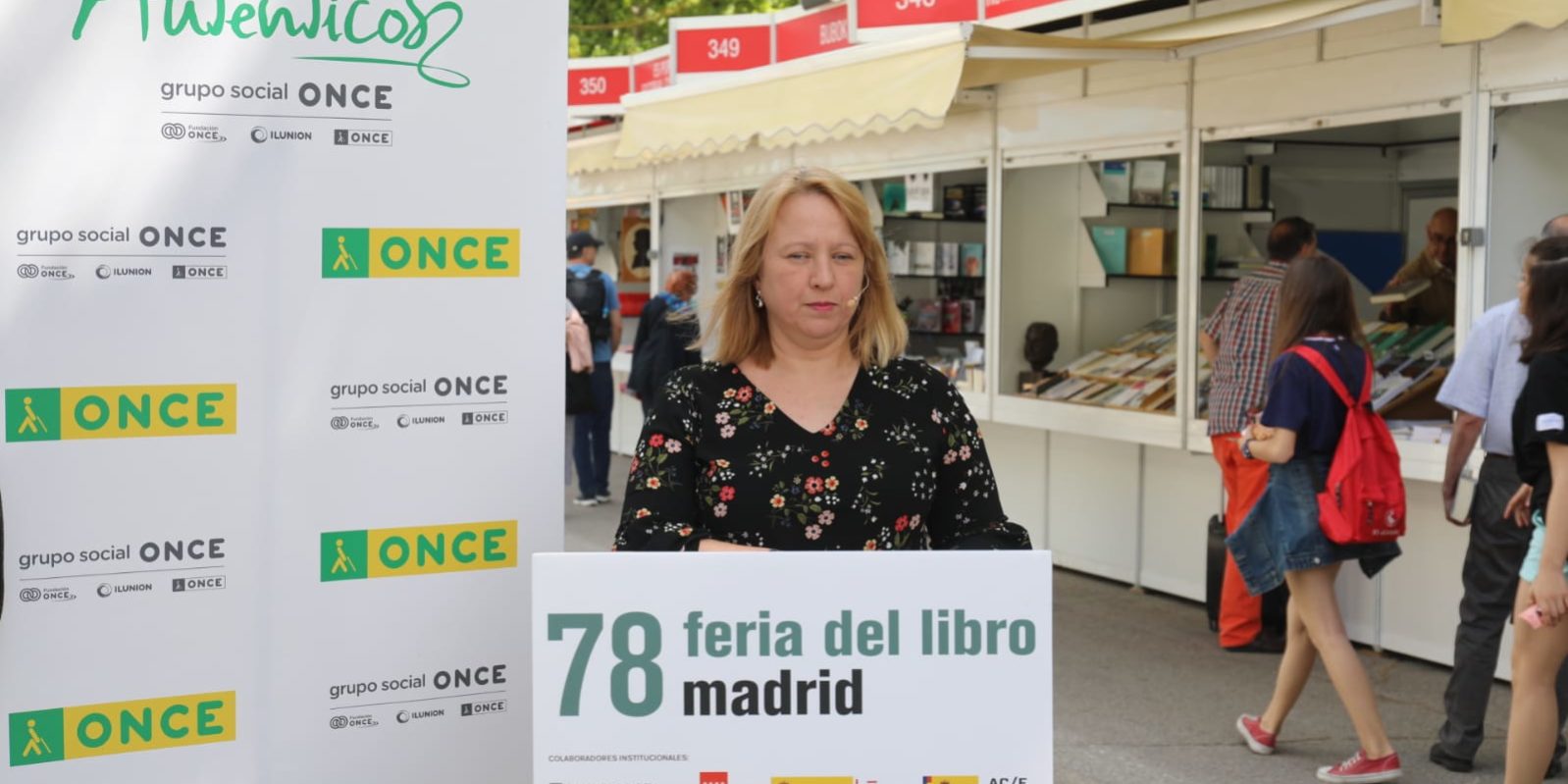 Carmen Bayarri Feria del Libro de Madrid Carmen Bayarri Feria del Libro de Madrid