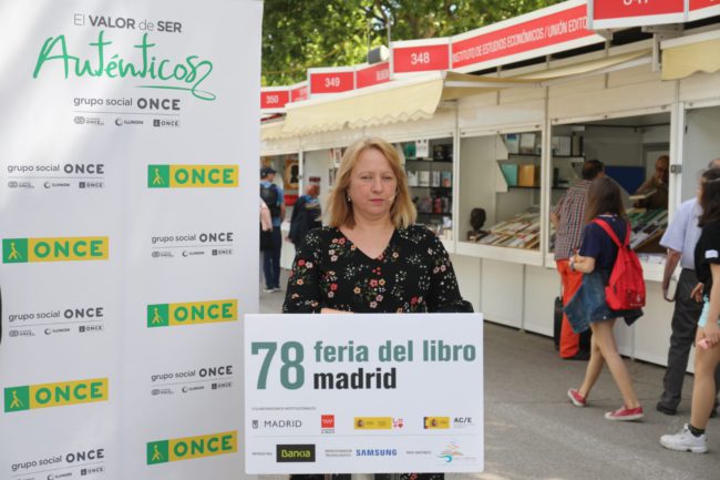 Carmen Bayarri Feria del Libro de Madrid