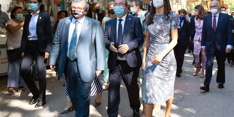 Inauguración matinal de la Feria del Libro de Madrid 2021 con Su Majestad la Reina