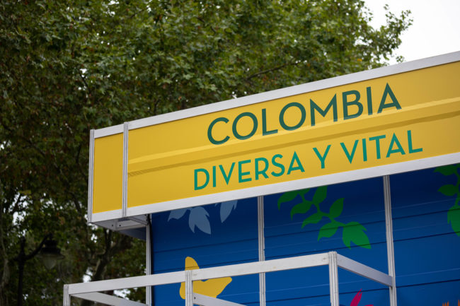 Pabellón de Colombia, Diversa y Vital en la 80ª Feria del Libro de Madrid