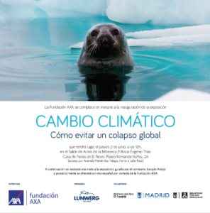 Inauguración de la exposición fotográfica 'Cambio climático. Cómo evitar un colapso global'