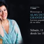 Homenaje a Almudena Grandes en la Feria del Libro de Madrid