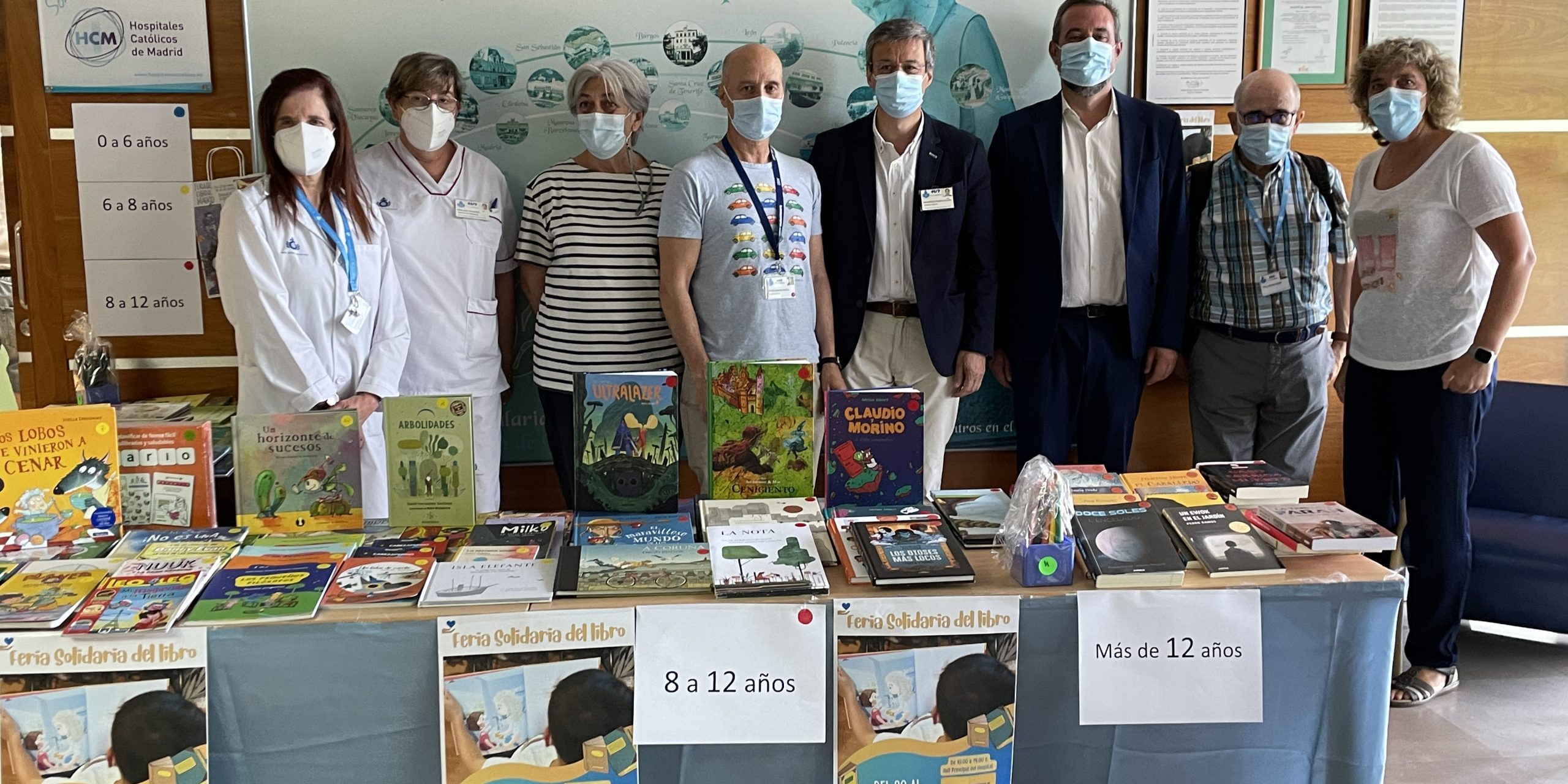 Feria del Libro Solidario del Hospital Universitario San Rafael de Madrid