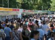 Visitantes de la Feria del Libro de Madrid
