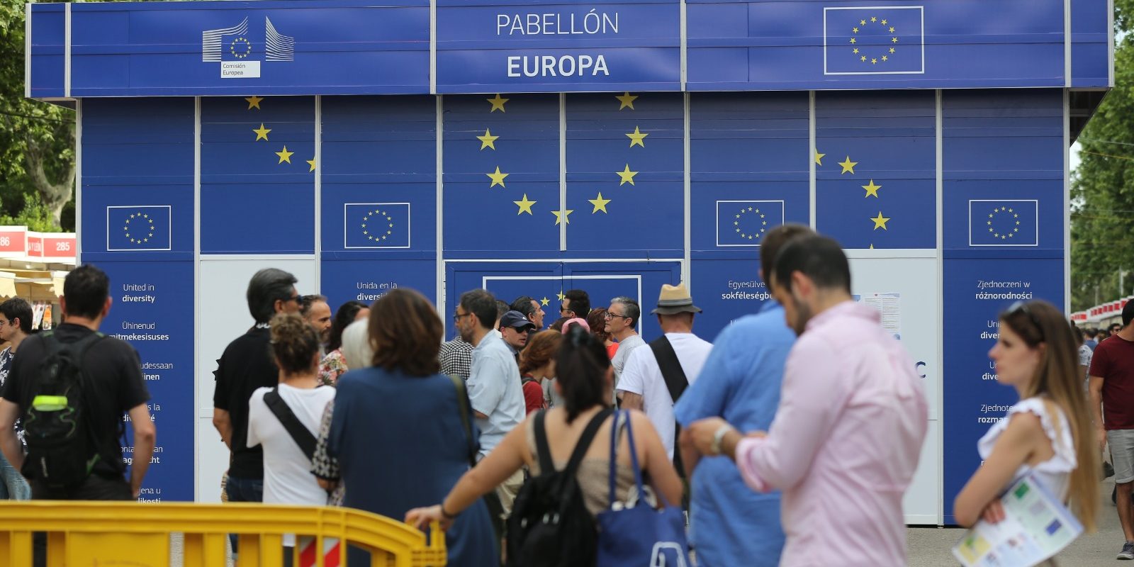 Pabellón Europa Feria del Libro de Madrid