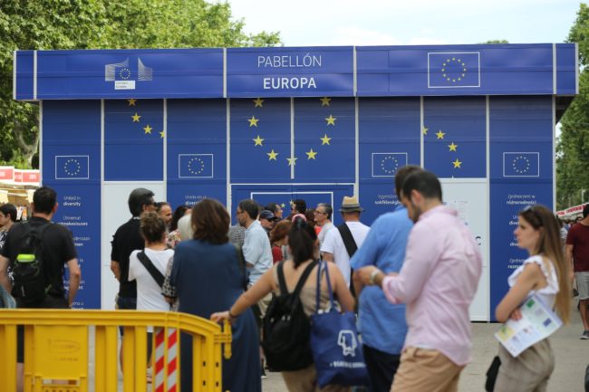 Pabellón Europa Feria del Libro de Madrid