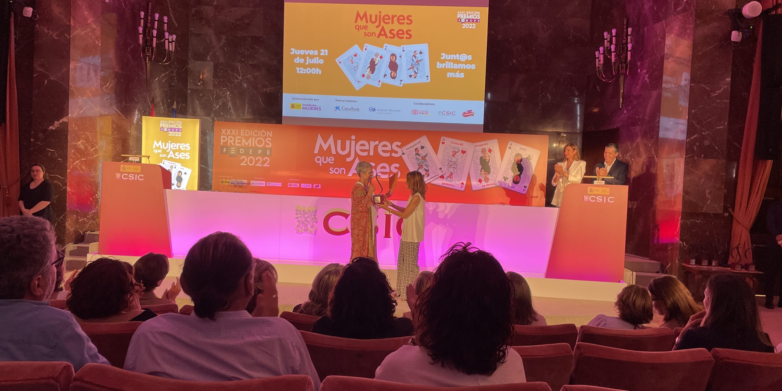 Eva Orúe Premios FEDEPE